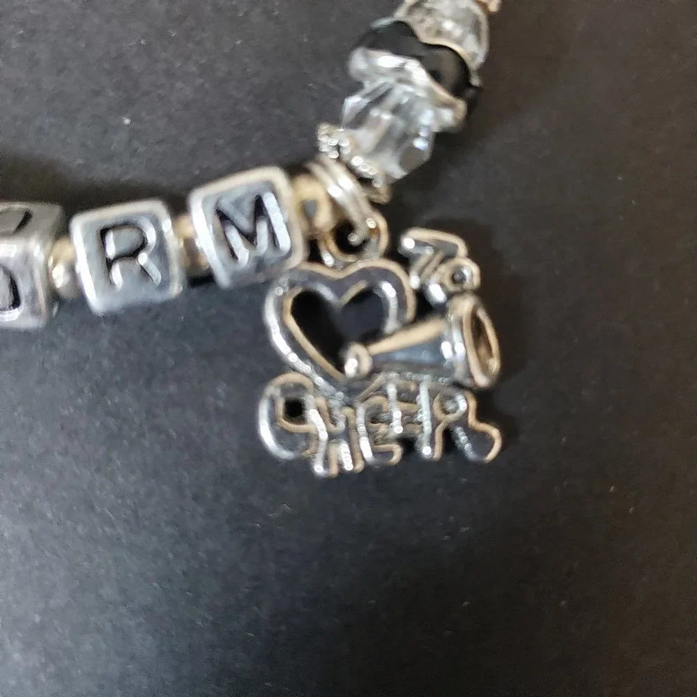 Cheerleader Custom Made Bracelet "STORM" Young Girl - Picture 4 of 7